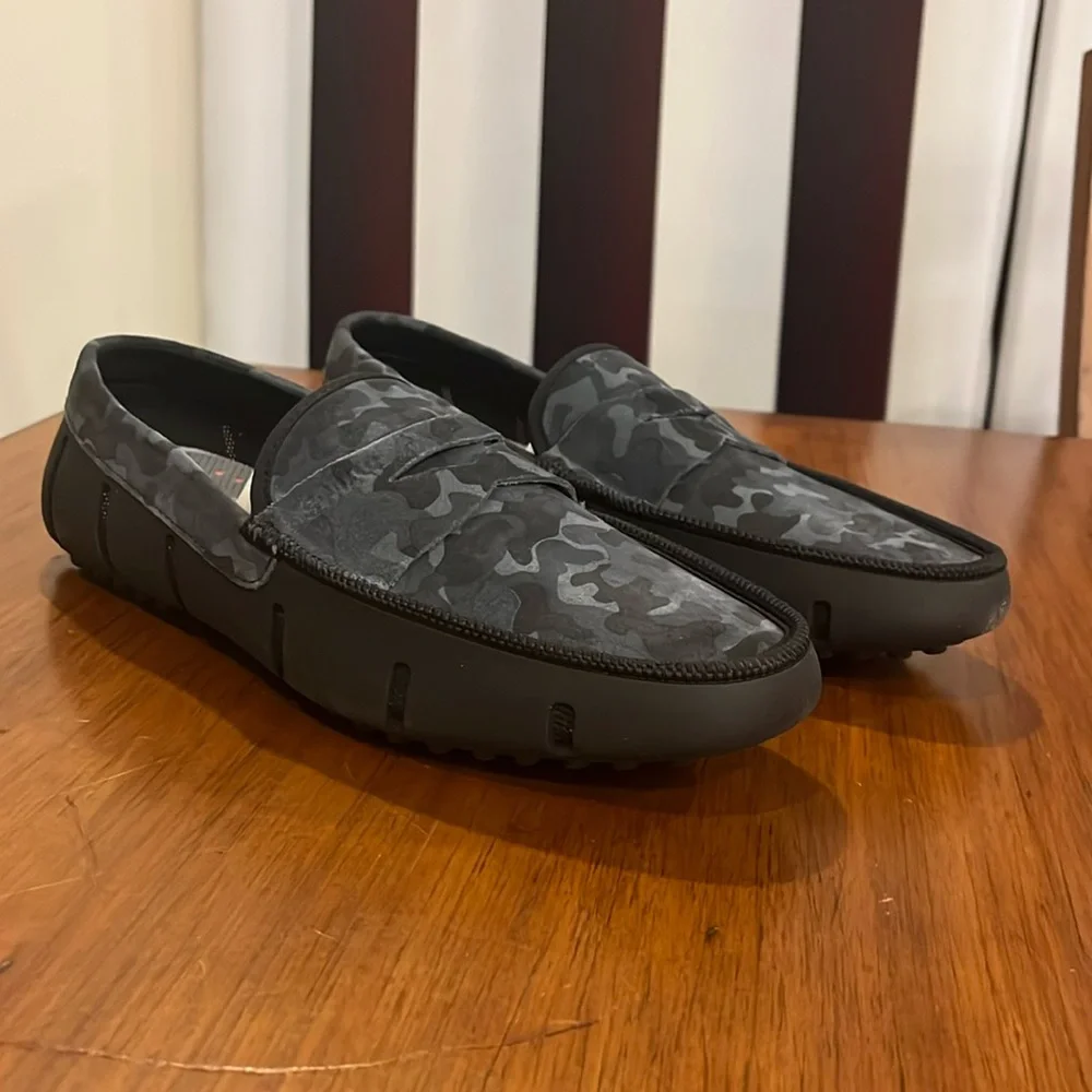 Swims Penny Loafer Luxe Driver Shoes new Shadow camo Men’s Size 13